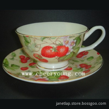 Cup and Saucer (CY-B534)